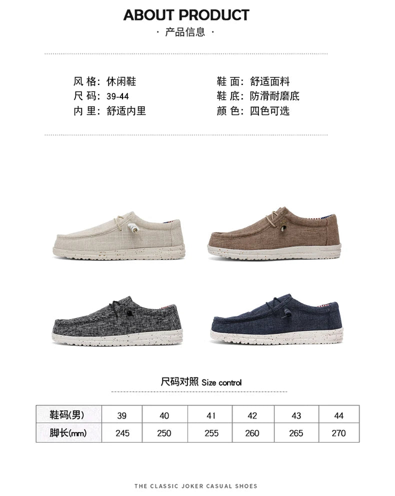 Men's Mesh Loafers Autumn Mens Vulcanized Shoes Breathable Lightweight HikingOutdoor Sports Shoes Zapato Abierto Scarpa Aperta