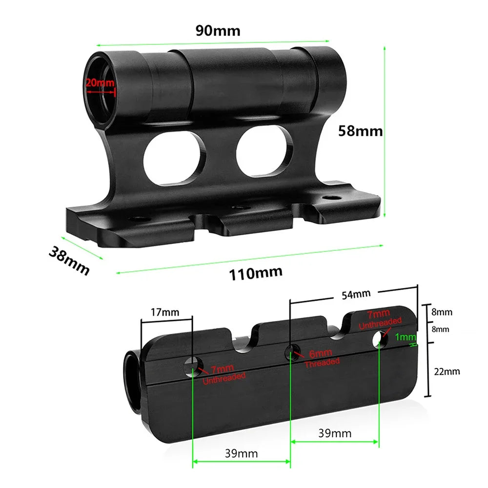 Bike Fork Mount Quick Release Thru Axle Carrier, Bicycle Car Roof Rack Bike Holder for 20mm Thru Axle