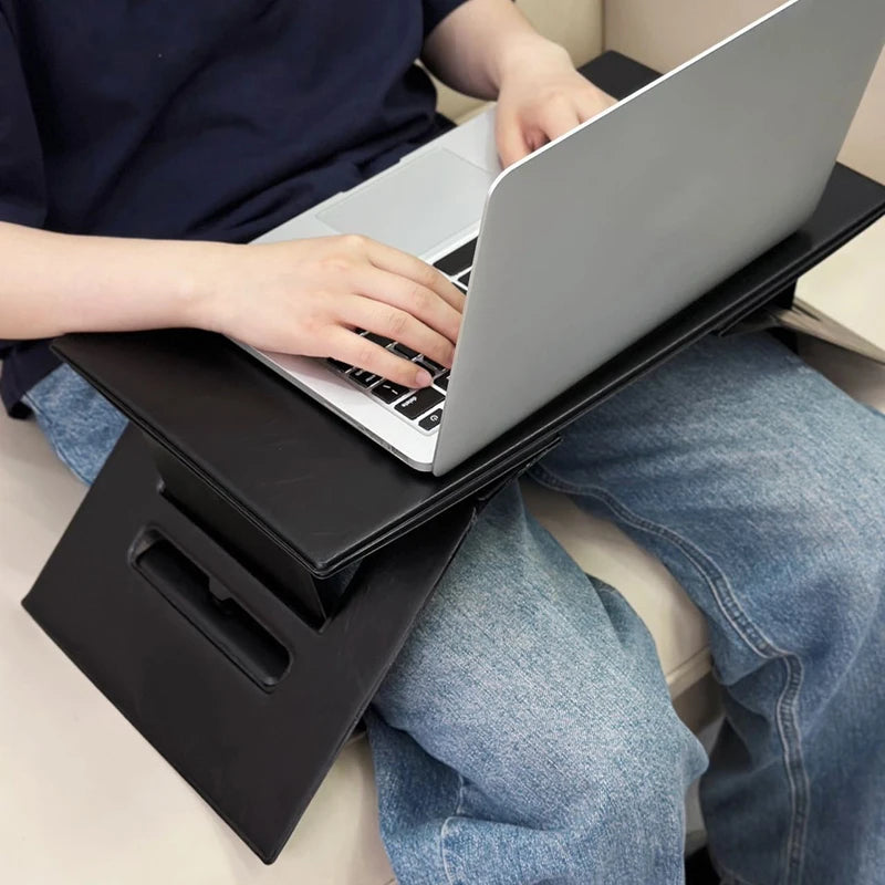 45*25*1.56cm Foldable Laptop Work Table Mini Portable Notebook Computer Holder Car Living Room Sofa Bed Working Reading TV Plays