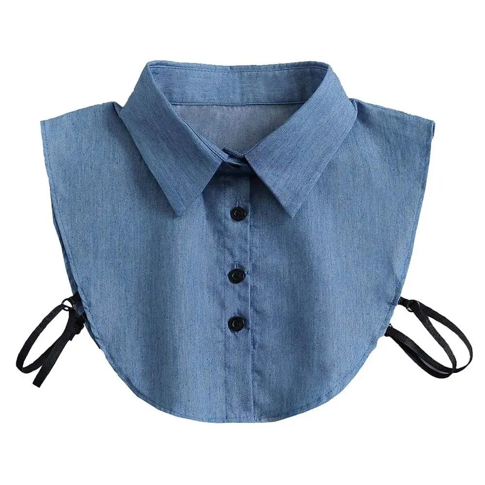 New Lapel Fake Collar Vintage Detachable Shirt False Collar for Women Blouse Sweater Lapel Top Neckwear Ties Clothes Accessories
