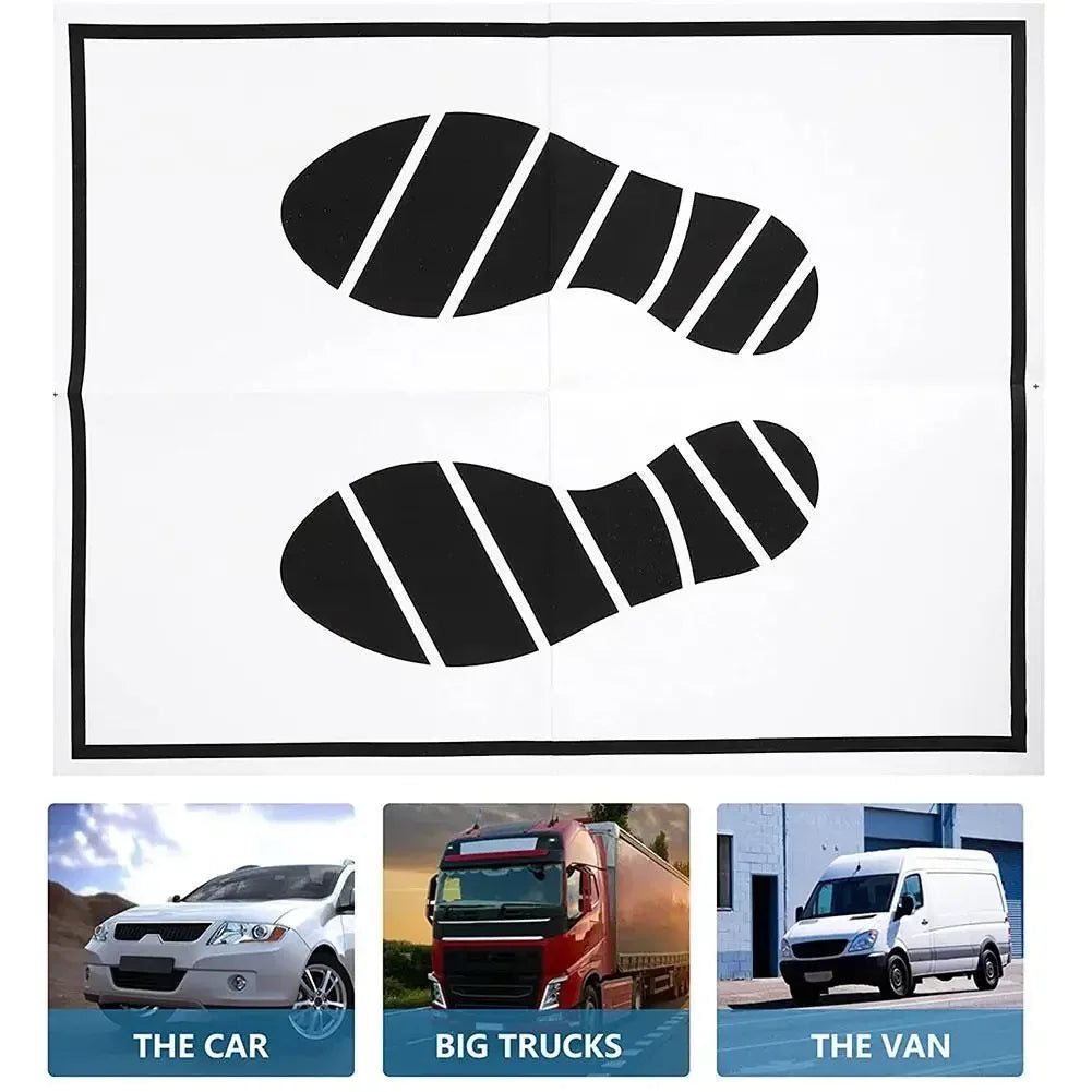 High Quality Disposable Car Floor Mats 100 50 25Pcs Waterproof Anti Slip Paper Vehicle Protection Interior Car Accessories