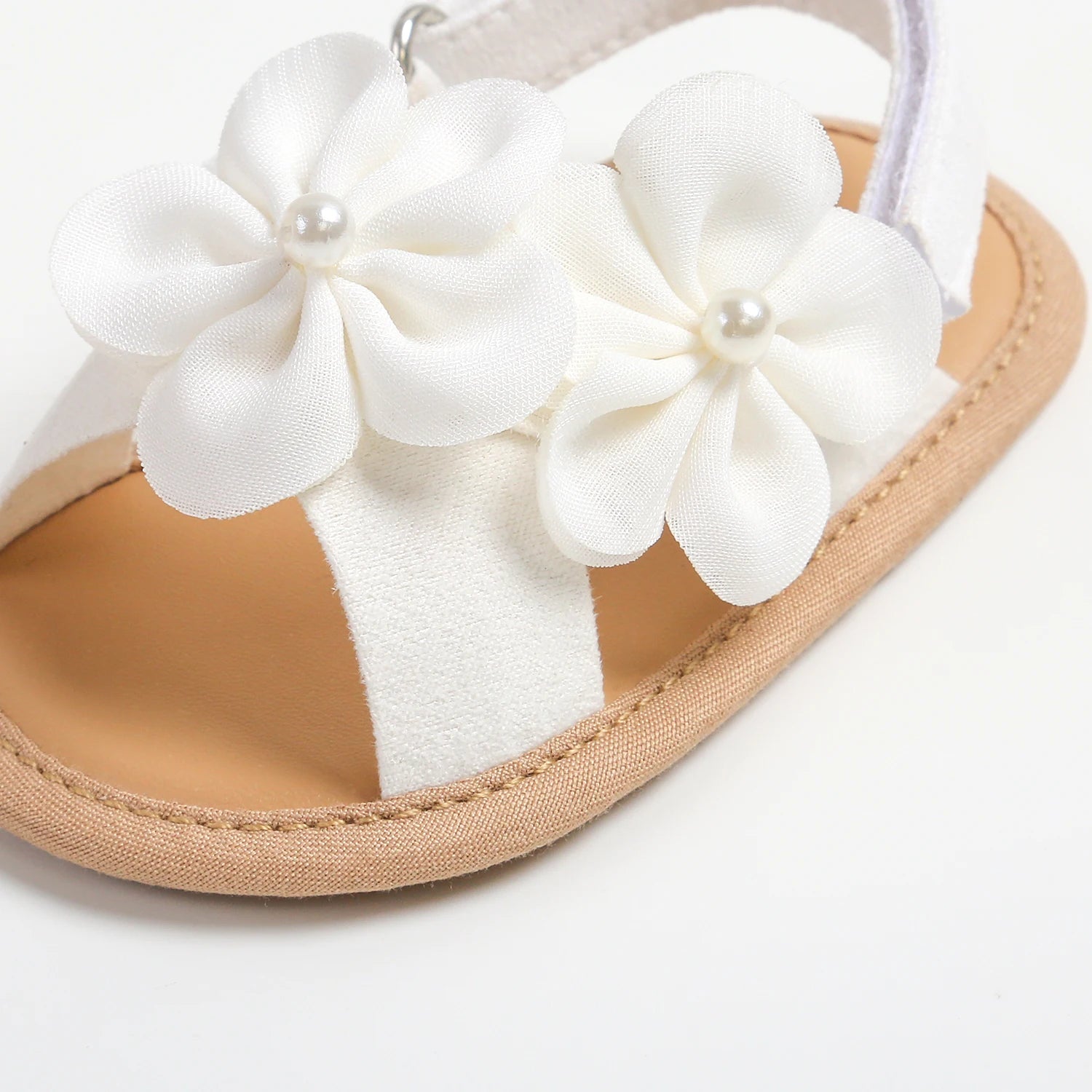 Baby Summer Sandals, PU Non-Slip Soles, Soft Flat Shoes for Infants, Suitable for Learning to Walk Indoors and Outdoors.