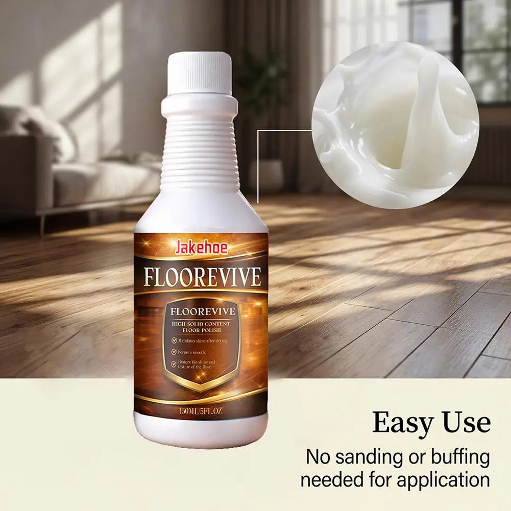 Floor Restore Solution Liquid Flooring Renewal Agent Wood Floor Polishing Care Natural Shine Removes Scratches Floor Care