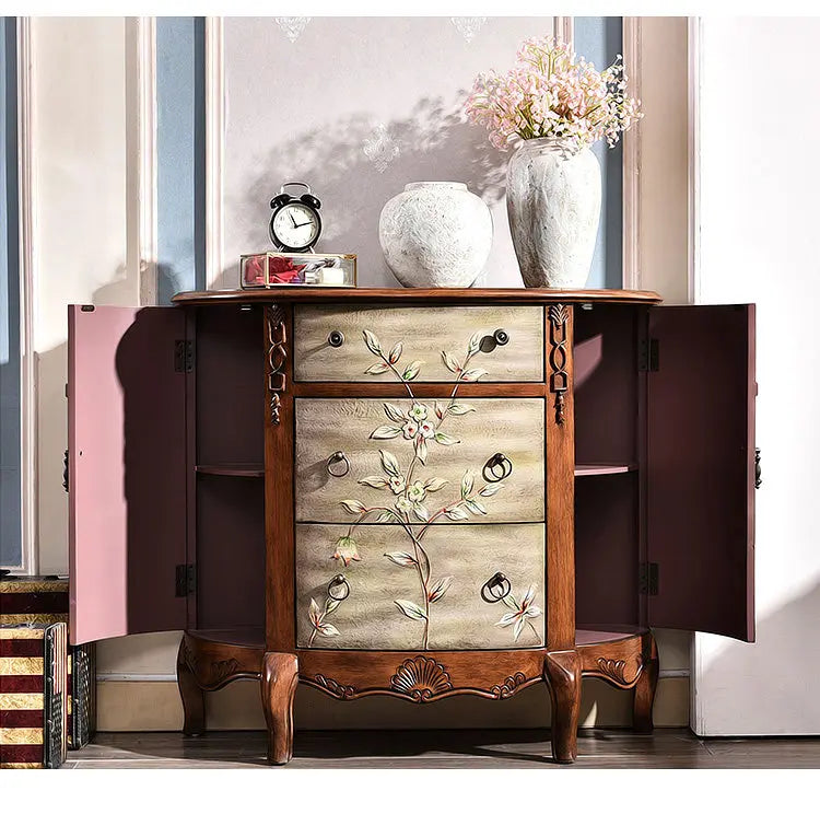 Bedroom With Drawers Living Room Cabinets Round Quality Delicacy Tiny Cute Display Cabinet Modern Nordic Szafka Home Furniture