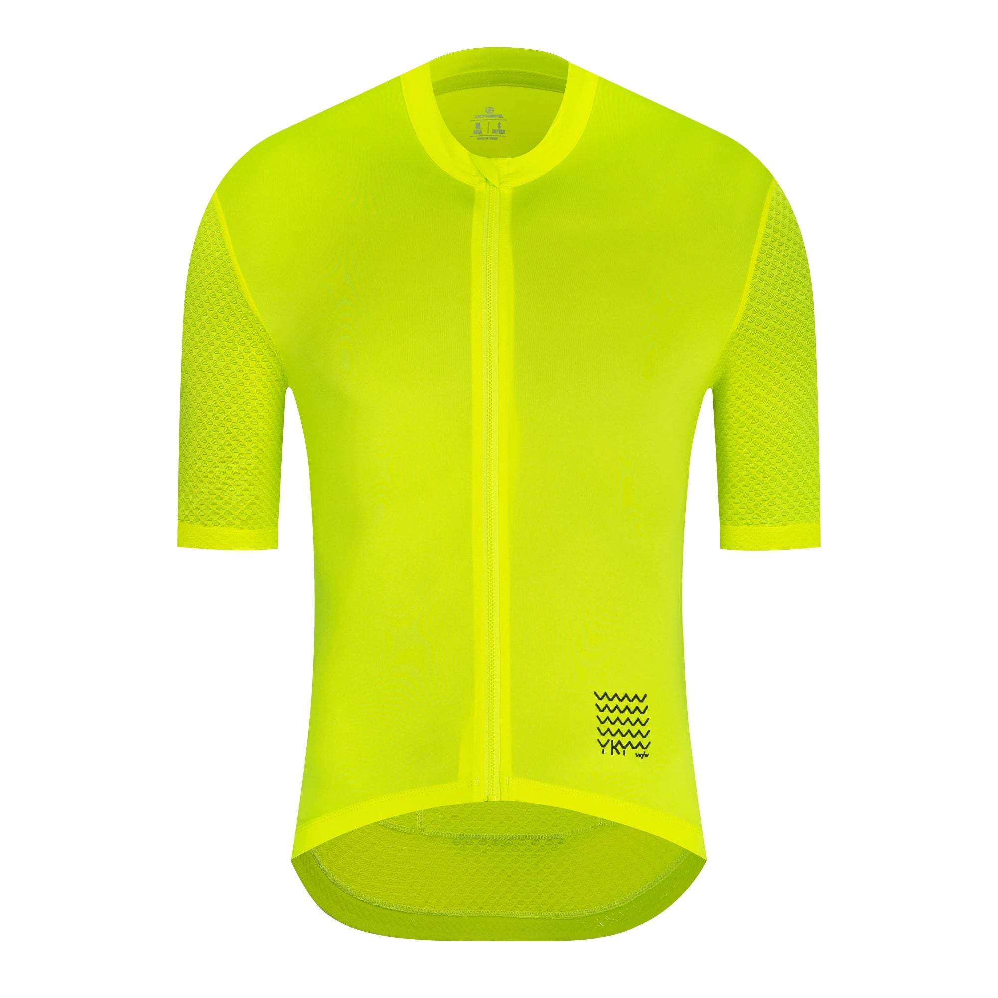 YKYWBIKE Men's Cycling Jersey Short Sleeve Summer Bicycle Jersey Road Bike Shirt Cycling Clothing Breathable Pro Team