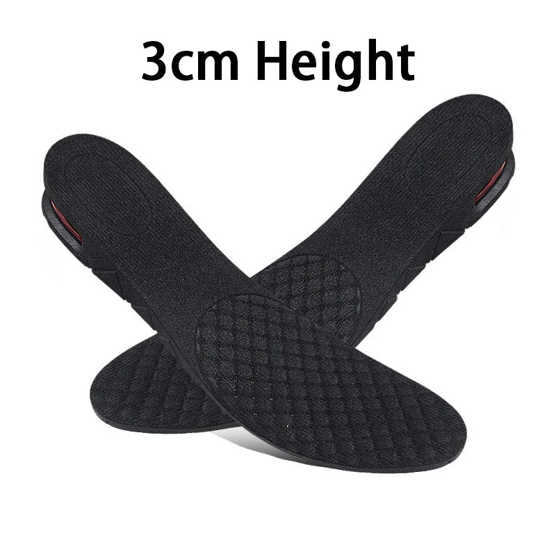 1Pair Height Increase Insole Feet Templates 3/5/7/9cm Variable Height Shoes Insoles Air-Cushioned Shock-Absorbing sports insole