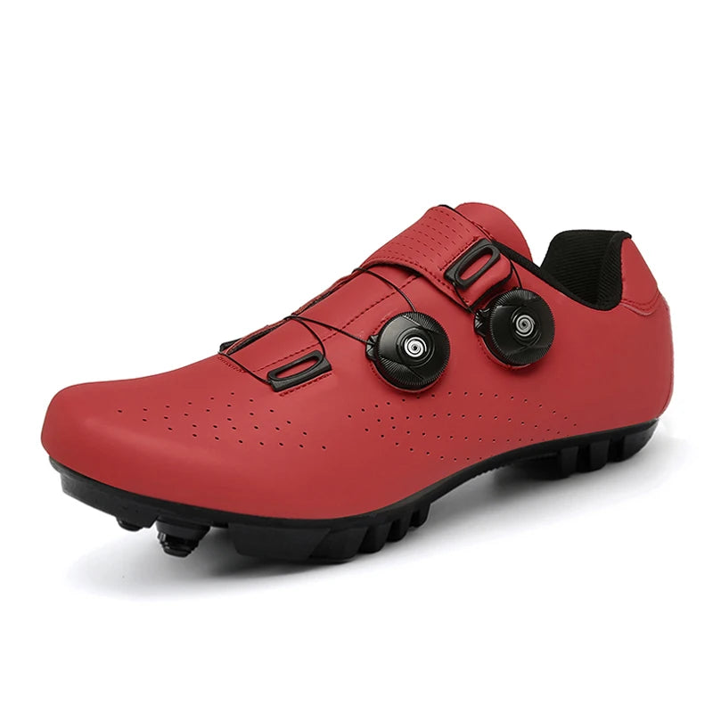 Cycling Sneaker MTB Men Sport Road Bike Boots Flat Racing Speed Sneakers Trail Mountain Bicycle Footwear Spd Pedal Cycling Shoes