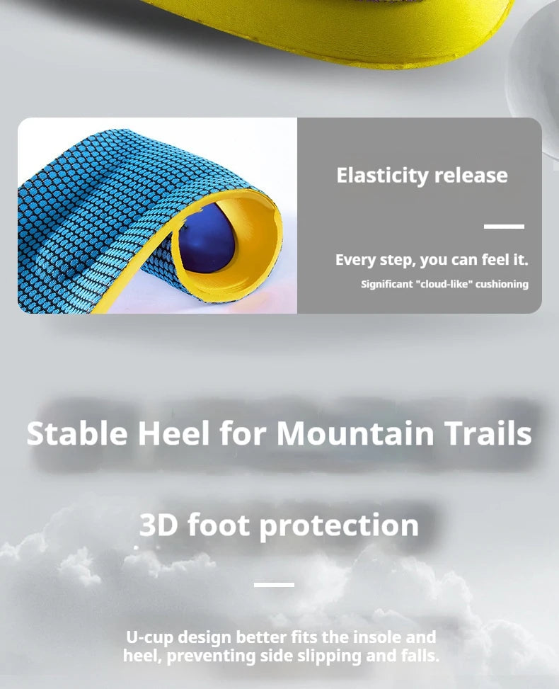 Arch Support sports Insole Men Women Orthopedic Insoles Foot Shock Absorption Anti-Slip Shoe Pads 2Pcs/4Pcs