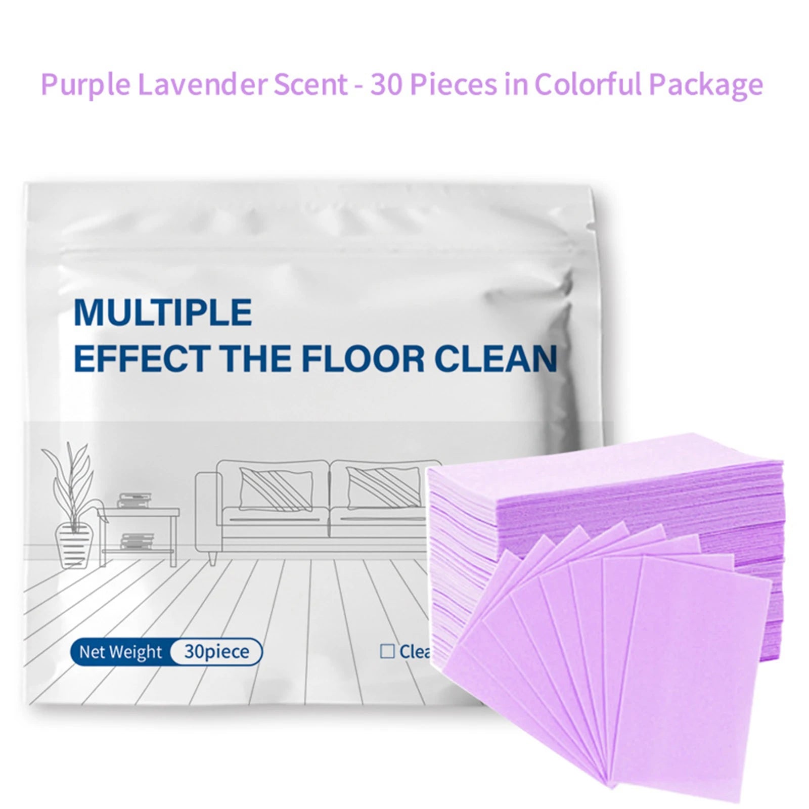 Floor Cleaner Cleaning Sheets Stain Removal Brightening and Fragrance-retaining Floor Cleaning Supplies