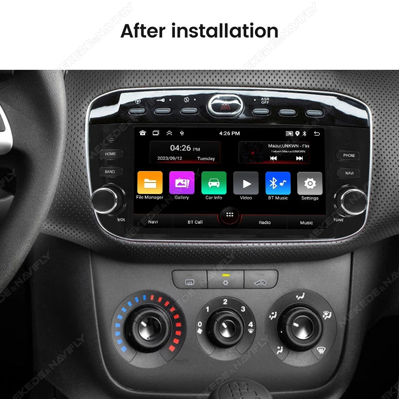 6.2 inch Carplay Android Auto Car Radio For Fiat Linea Punto EVO line 2012-2015 Multimedia Video Player GPS Stereo Head Unit RDS