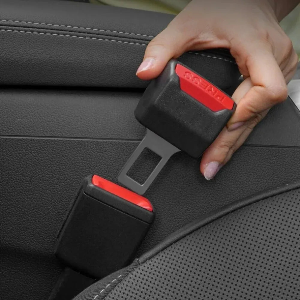 1Pc Car Safety Belt Extender Seat Belt Cover Seat Belt Padding Extension Buckle Plug Buckle Seatbelt Clip Car Accessories