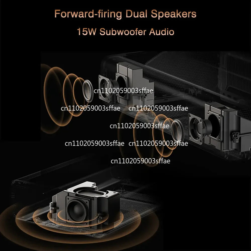 Hot Selling For M1 Projector, M1 Ultra Short Full HD Projector with 0.21:1 Throw Ratio 5000 Lumens 31W Speaker 90% New