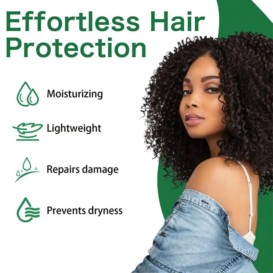 100m Wig Milk Spray for Wigs Smooth and Shiny Wig Leave-in Conditioner Women Synthetic Hair Anti Frizz Moisturizing Care Product