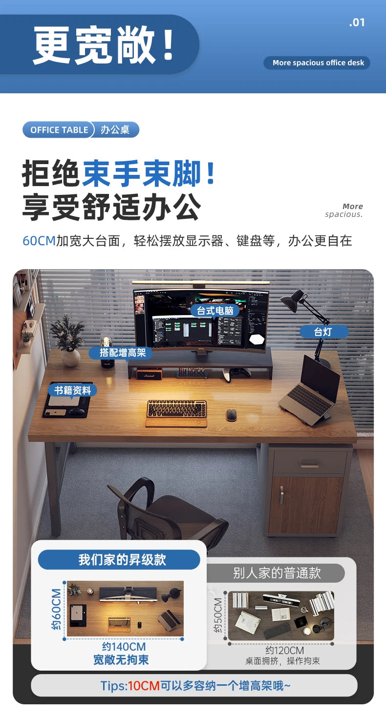Modern Working Office Desk Wooden Living Room Designer Writing Office Desk Gaming Unique Scrivania Da Ufficio Furnitures