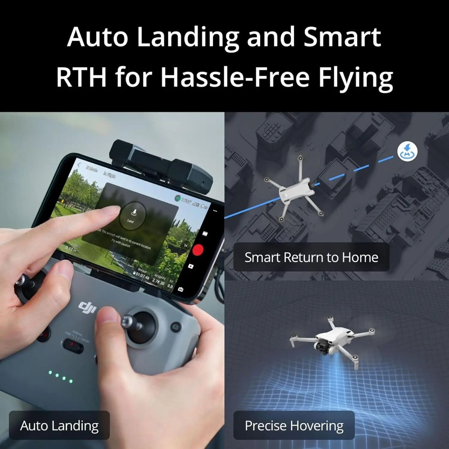 80% New DJI Mini 3 Drones with Camera for Adults 4K