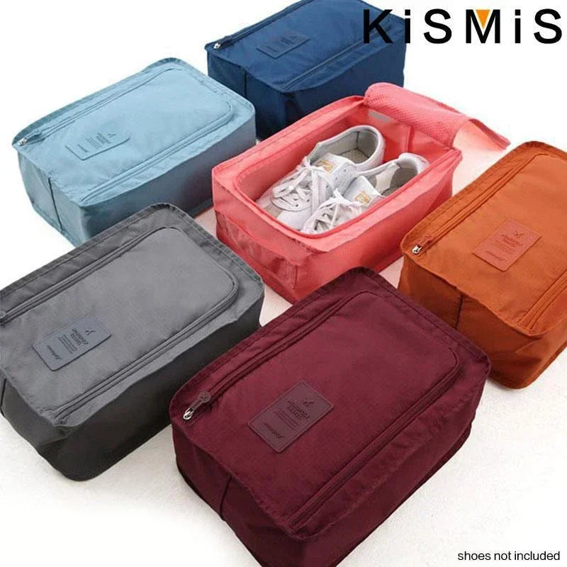 Portable Travel Shoe Organizer Bag Multifunctional Storage Pouch Home Shoe Storage Zip Lock Bag for Easy Sorting