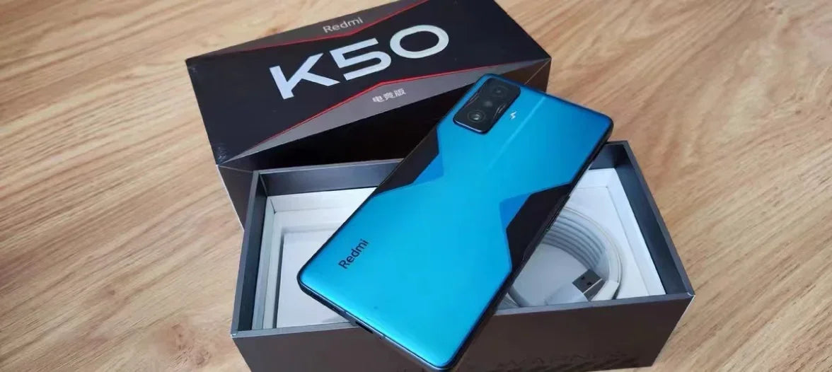 Global rom 5G Redmi K50 Gaming 256G Phone Side fingerprint face ID Snapdragon 8Gen1 120W QC3 Xiaomi used phone