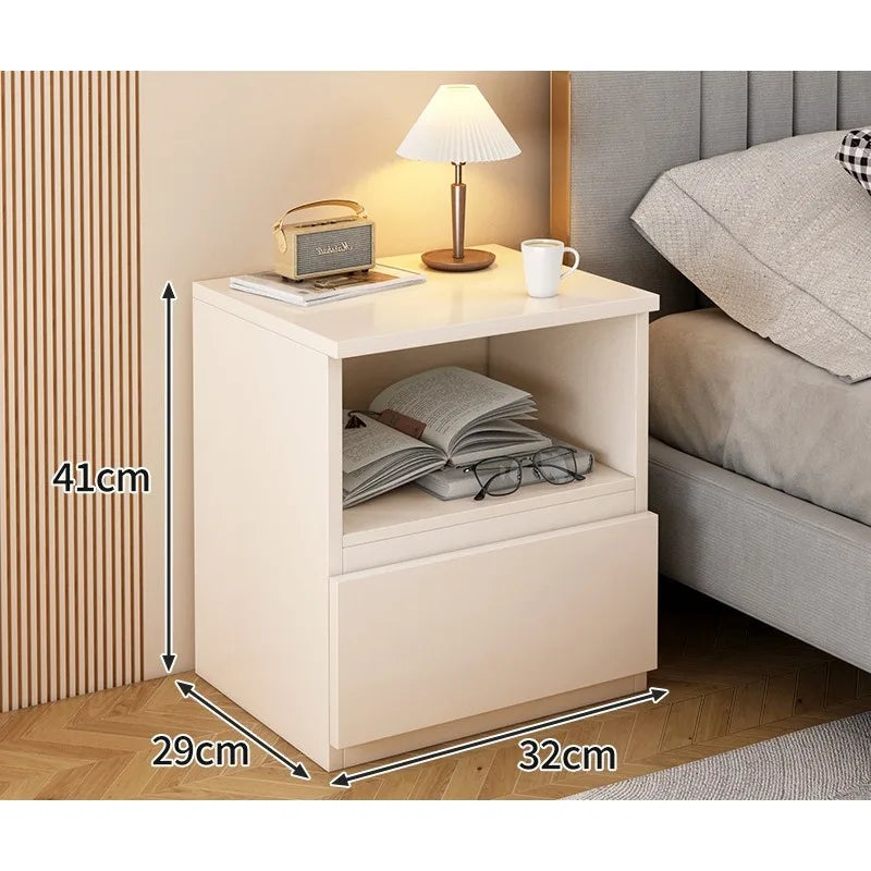 Bedside table Bedroom Home Modern simple bedroom Simple heightening Bedside small cabinet Storage drawer cabinet