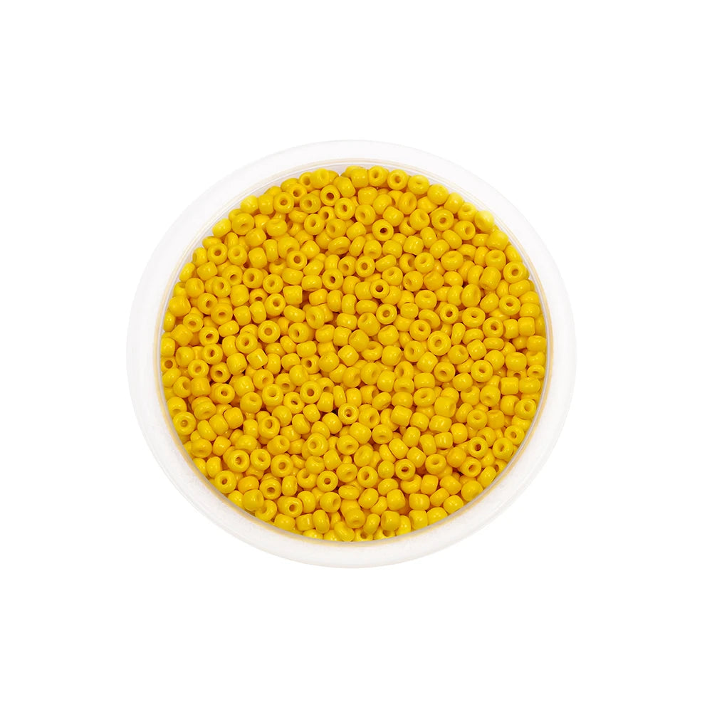 300/600Pcs 3/4mm Charm Glass Beads Czech Seed Beads Small Round Loose Beads for DIY Jewelry Making Earrings Bracelet Wholesale