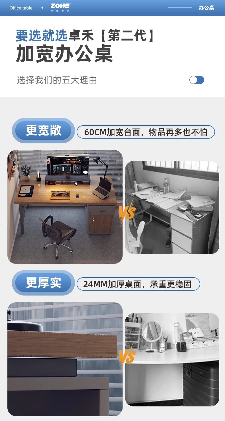 Modern Working Office Desk Wooden Living Room Designer Writing Office Desk Gaming Unique Scrivania Da Ufficio Furnitures