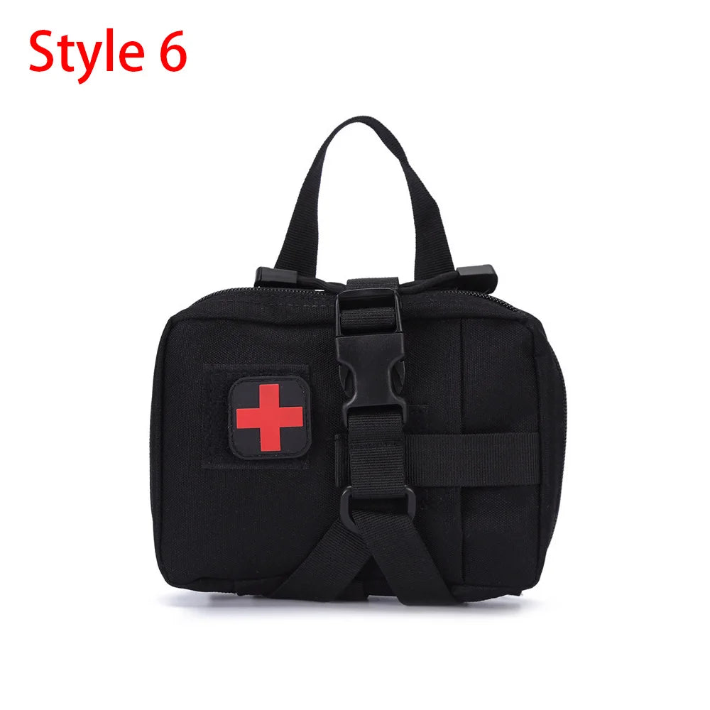 Outdoor Camping Trauma First Aid Kit Multifunctional Equipment Survival Tool Kit Wilderness Survival Emergency Kit