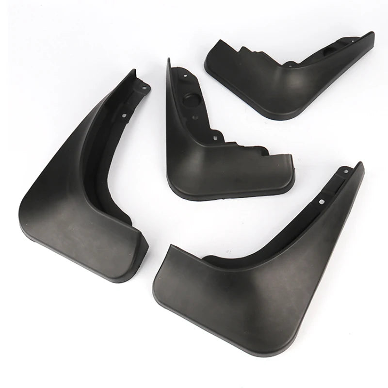 4pcs Set Car Tire Fender Universal Front Rear Wheel Mud Flaps Splash Guards MudFlaps with Screw Automobile Protector Accessories