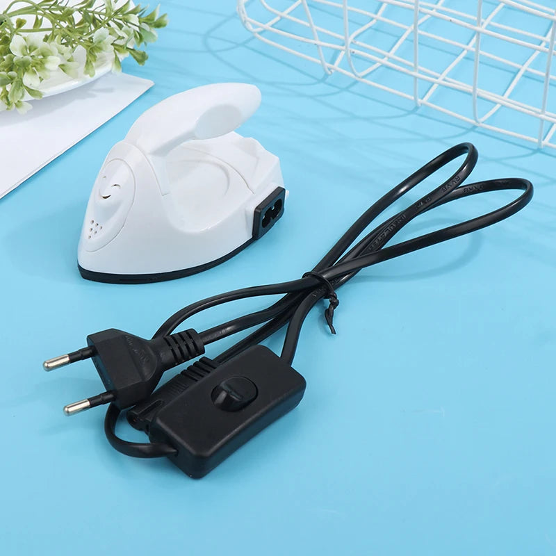 [TG820]Mini Craft Iron Electric Iron Portable Handy Heat Press Diy Small Iron For Ironing Clothes Laundry Appliances EU/US Plug