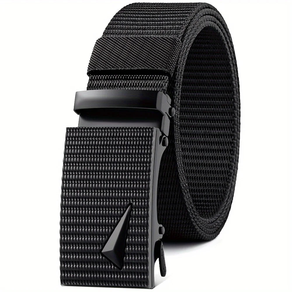 Vintage Casual Outdoor Waist Belts Automatic Buckle Belt Jeans Dress Pants Accessories For Women Men