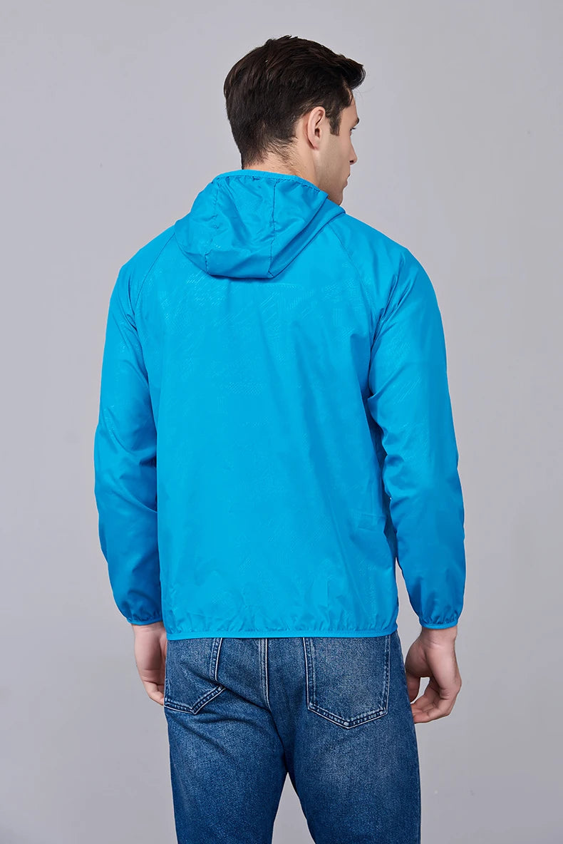 JNLN Unisex Hiking Jacket Men Women Waterproof Quick Dry Camping Windbreaker Outdoor Trekking Fishing Rain Coat Anti UV Clothes