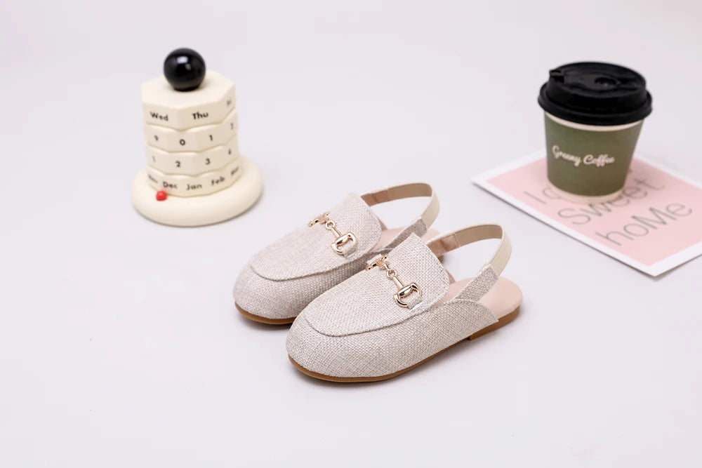 AS Kids Shoes Children Shoes Baby Boys Leather Loafers Toddler Slip On Princess Flats Girls Fashion Oxford Platform Mary Jane