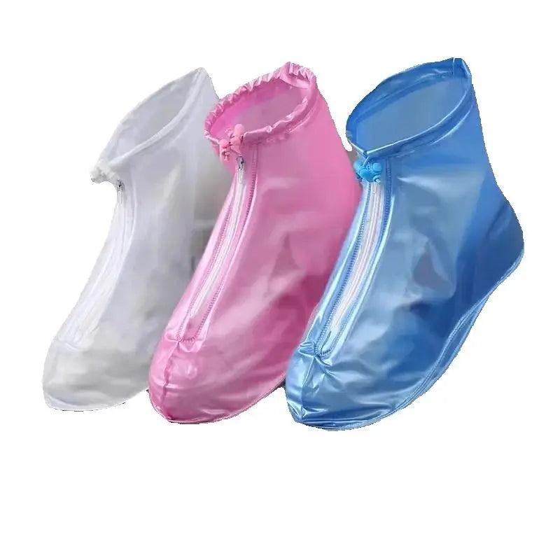 Waterproof Shoe Cover Men Women Silicone Shoes Protectors Rain Boots for Indoor Outdoor Rainy Reusable outdoor shoe Cover 1Pair