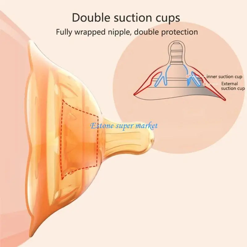 090B Silicone Nipple Protector Breastfeeding Mother for Protection Cover for Women
