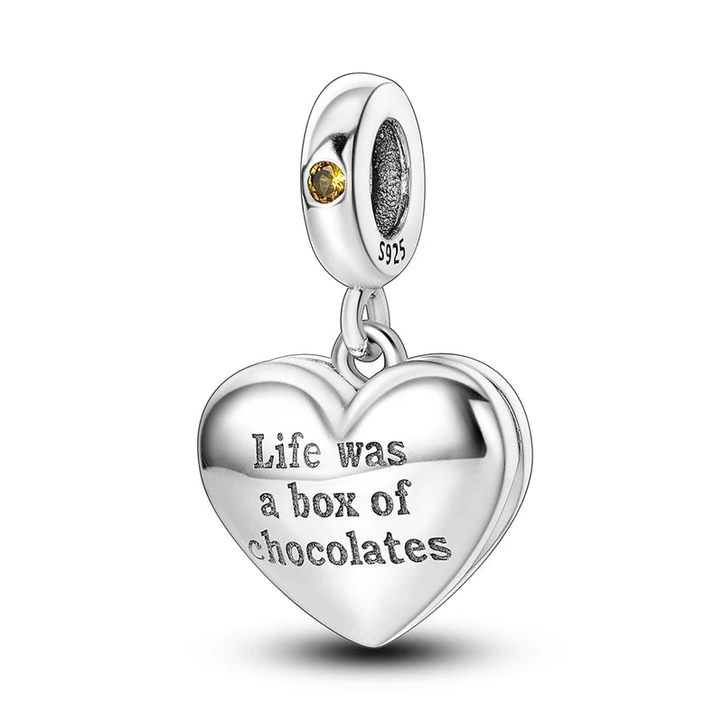 925 Sterling Silver Charms Beads Pendant Tree of Life Dog Elephant Love Heart Charm Fit Original Bracelet DIY Women Jewelry Gift