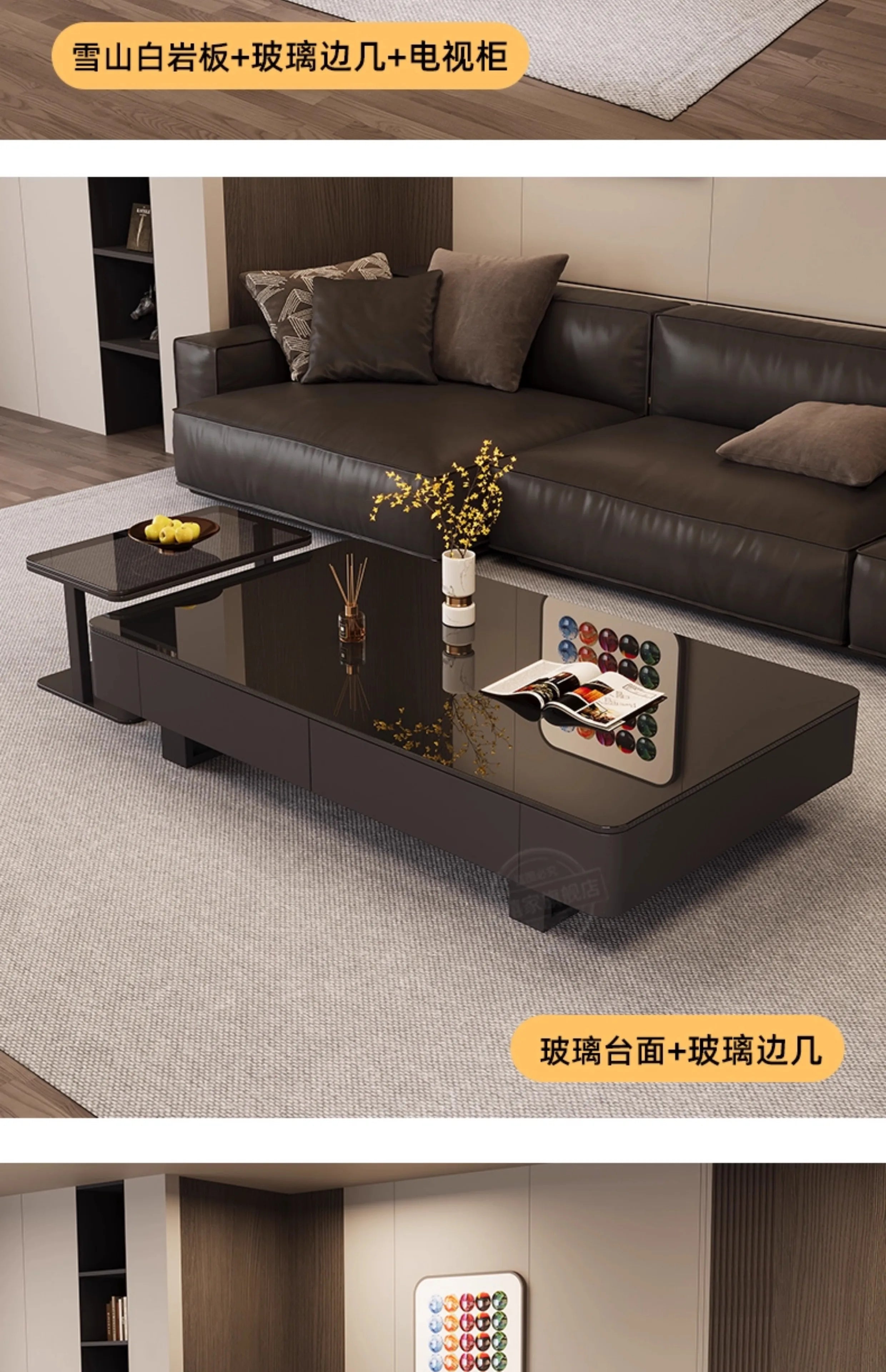 Trendy Beauty Coffee Table Modern Nordic European Luxury Coffee Tables Glamour Exquisite Mesa De Centro Sala Home Furniture