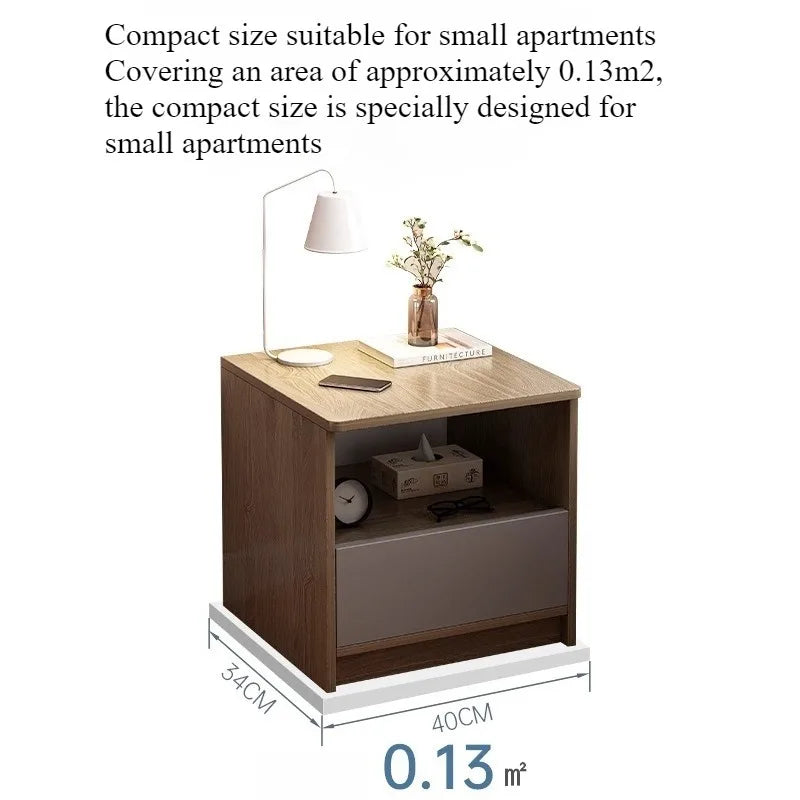 Bedside table Modern simple bedroom Simple hotel special small bedside rack Household locker Storage cabinet