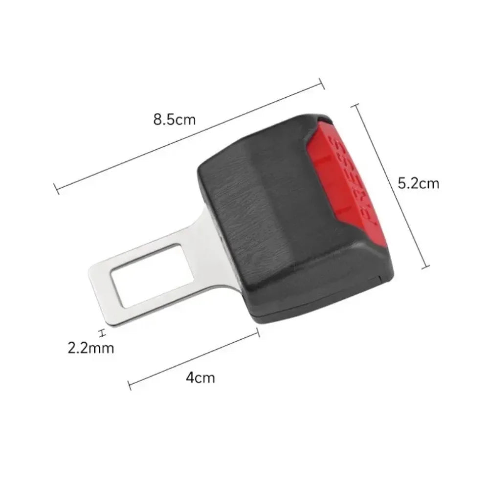 1Pc Car Safety Belt Extender Seat Belt Cover Seat Belt Padding Extension Buckle Plug Buckle Seatbelt Clip Car Accessories