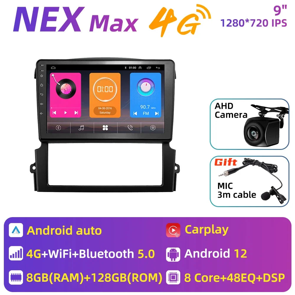 2 Din Android Car Radio Stereo for Kia Sorento BL 2002-2011 Car Multimedia Player GPS Navigation Head Unit Autoradio Audio Auto