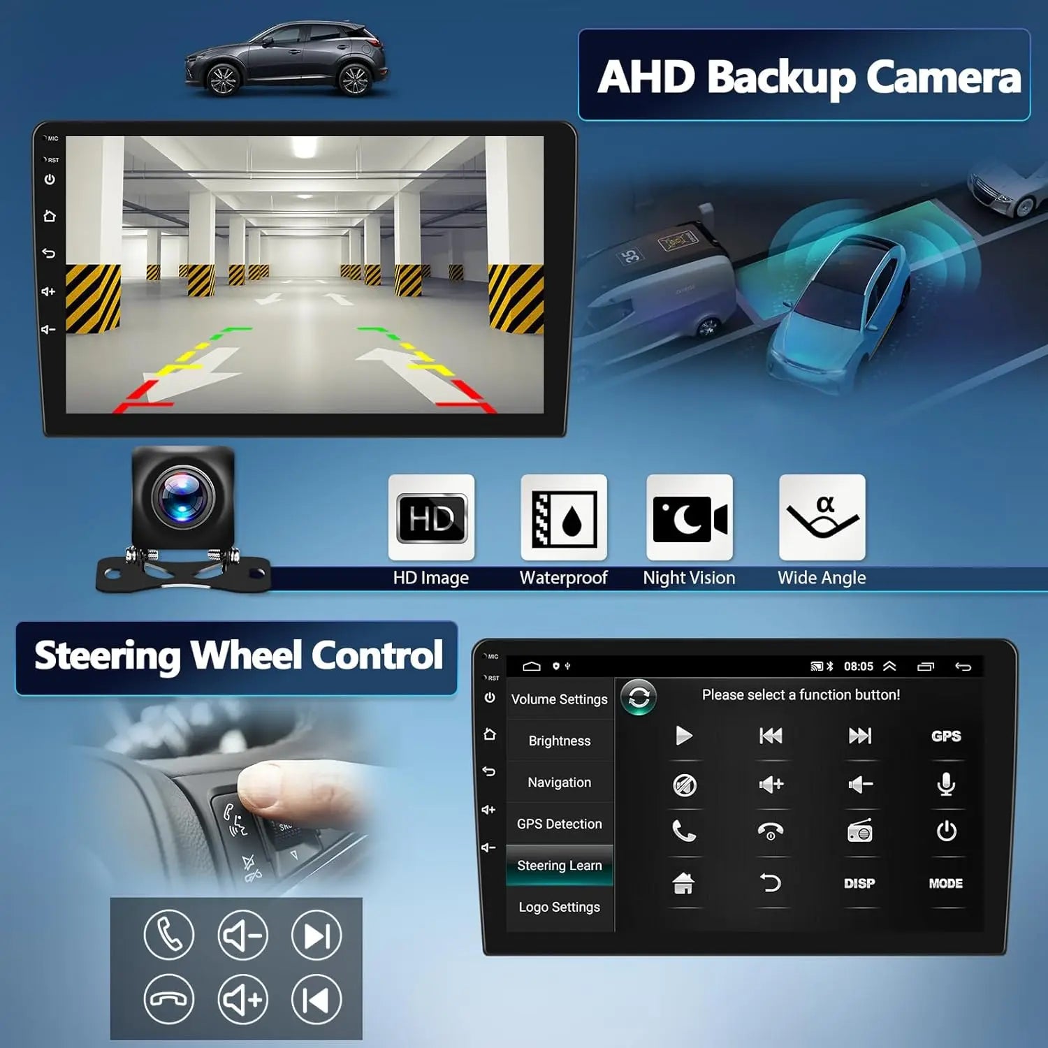 For Honda Fit Jazz 2014 2015 2016 2017 Autoradio GPS Stereo 2din Head Unit Carplay Auto Multimedia Player Car Radio