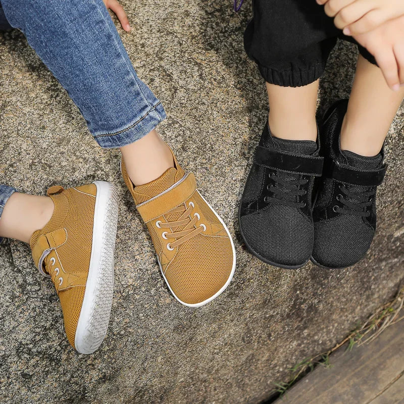 Little/Big Kids Minimalist Barefoot Shoes + Zero Drop + Wide Sneaker for Boys/Girls Outdoor Sports Walking shoes Running Sneaker