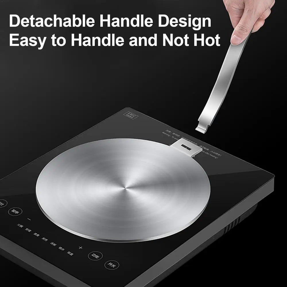 Stainless Steel Heats Conduction Plates Induction Cooker Diffuser Plate Electric Stove Protector Kitchen Cooking Accessories