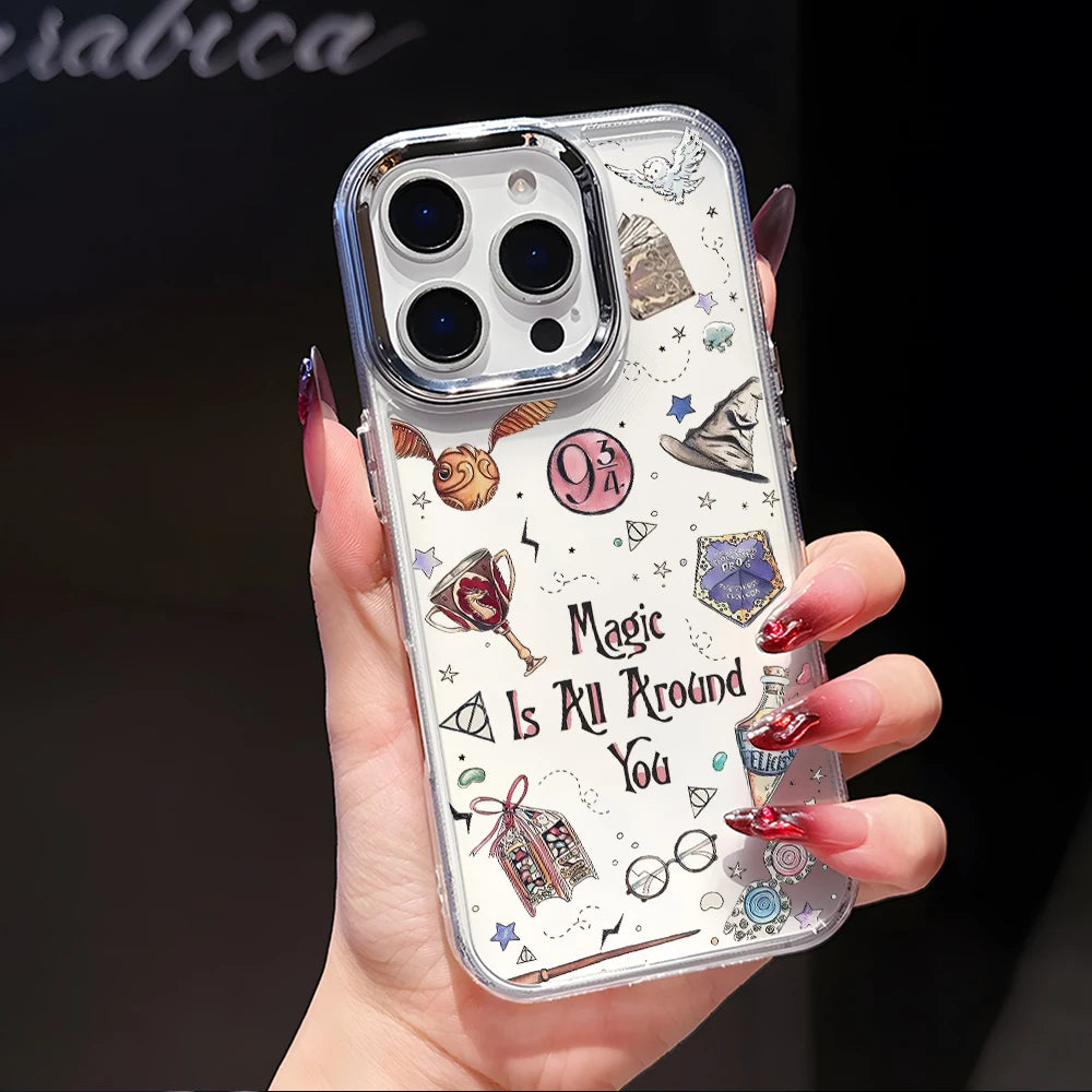 P-Potters Magic Label H-Harries Phone Case for Xiaomi Redmi Note 15 14 13 12 11 Pro Plus 15 15C 14C 13C 12C A5 4G 5G Luxury Capa