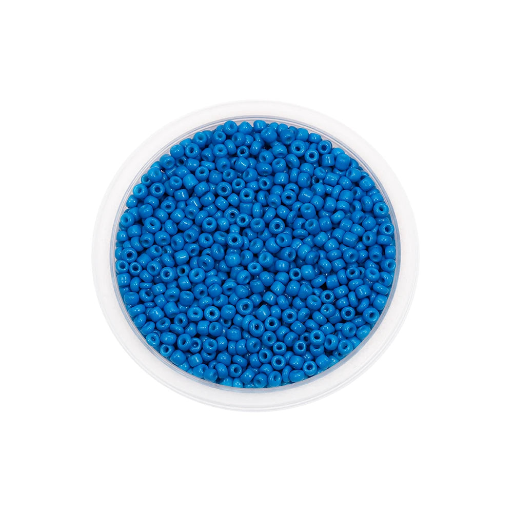 300/600Pcs 3/4mm Charm Glass Beads Czech Seed Beads Small Round Loose Beads for DIY Jewelry Making Earrings Bracelet Wholesale