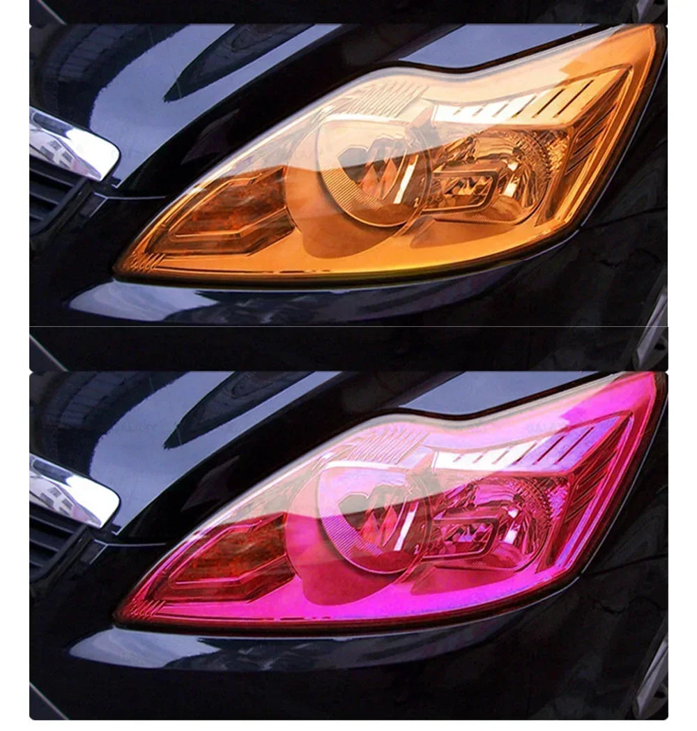 30X60cm Car Headlight Taillight Wrap Cover Smoke PVC Tint Film Foil Sticker Cover DIY Car Styling for Motorcycle Car Accessories