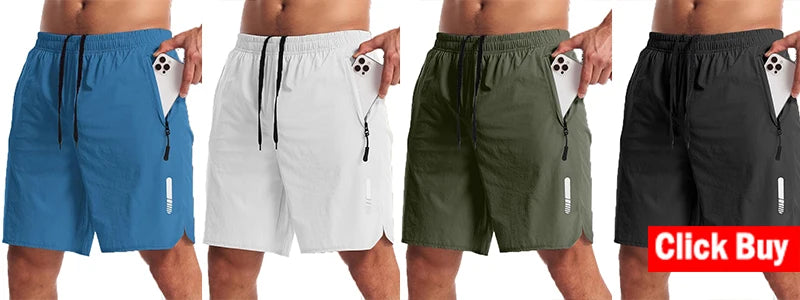 Men Running Shorts Summer Sportswear Male Football Clothing Gym Fitness Tracksuit Jogging Training Shorts Sport Short Pant Men