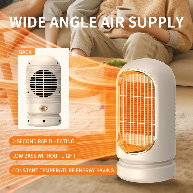 Small Household Heater Lasting Constant Temperature Quickly Add Safety and Energy Saving Power Off Protection Electric Heater