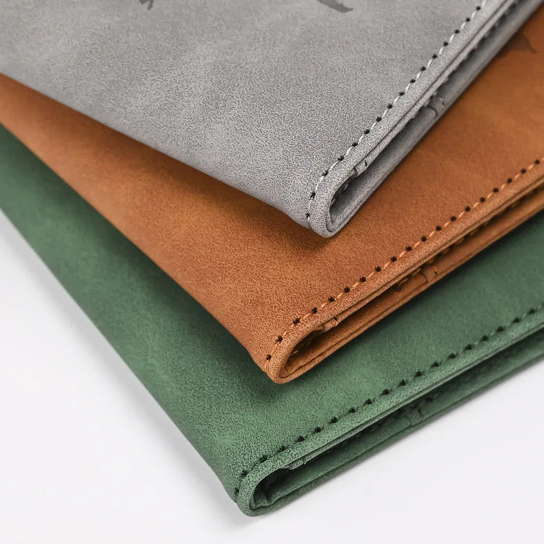 Leather Passport Holder Travel Wallet with ID Credit Card Slot PU Leather Passport Covers Case RFID Blocking Passport Protector