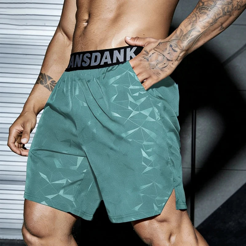 Men Running Shorts Summer Sportswear Male Football Clothing Gym Fitness Tracksuit Jogging Training Shorts Sport Short Pant Men