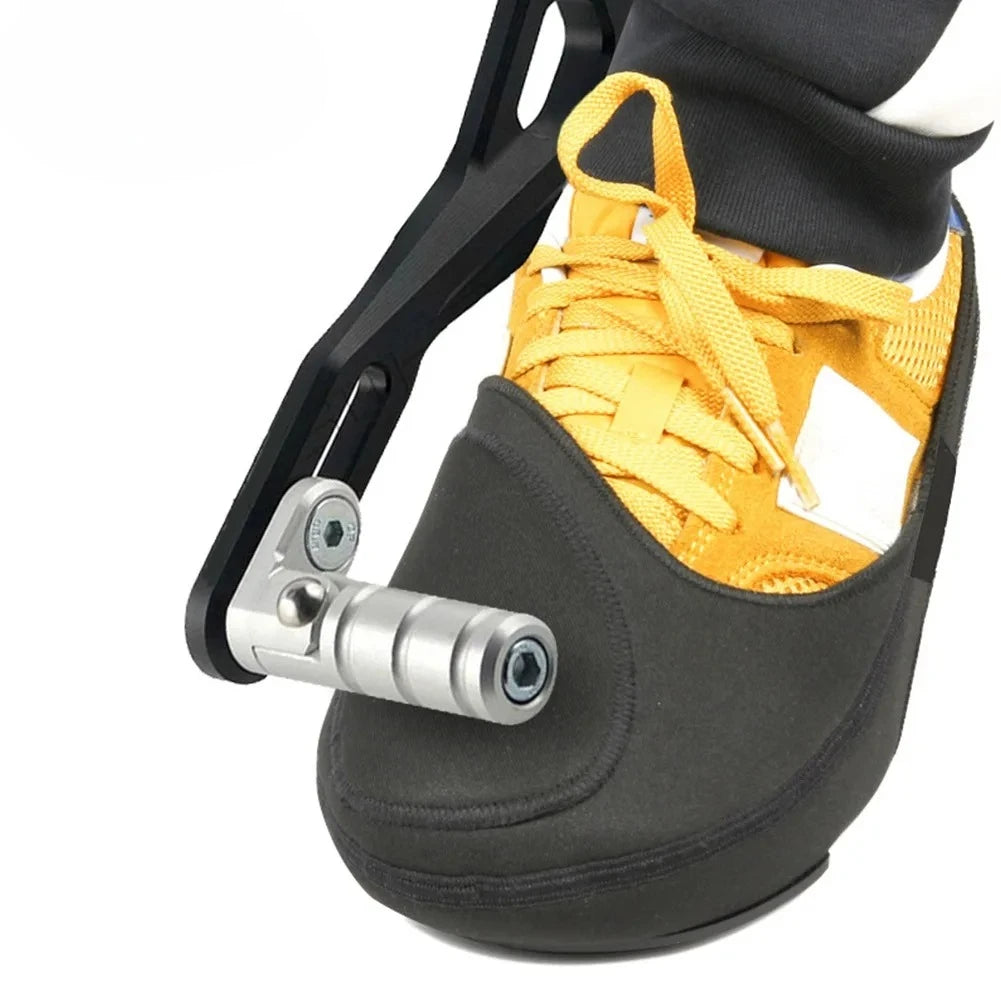 Motorcycle Shoes Shifter Protector Anti-slip Waterproof Black Gear Shifter Lightweight Boot Cover Shifter Guards Protector