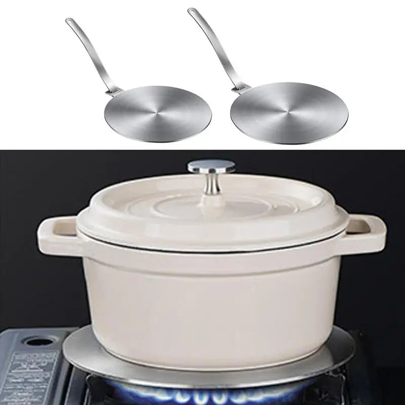 Stainless Steel Heats Conduction Plates Induction Cooker Diffuser Plate Electric Stove Protector Kitchen Cooking Accessories