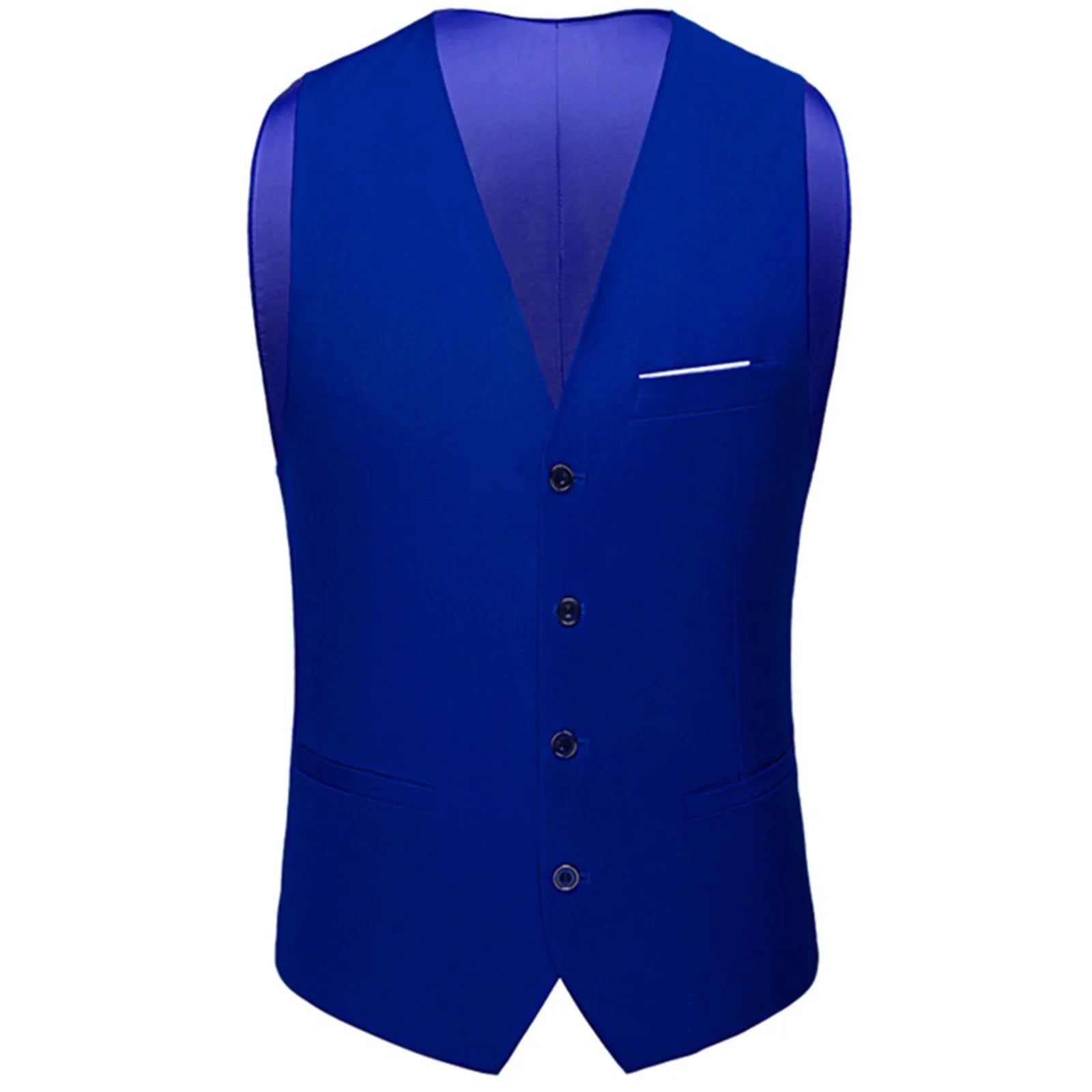 High Quality Men Suit Vest Waistcoat Business Casual Slim Groom Groomsman Wedding Men's Dress Blazer Vests Formal Party Dress